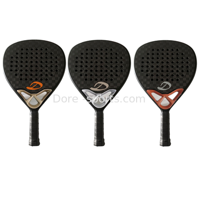 Custom Diamond Shape   Padel Racket  CarbonFiber 12k Padel Paddel Paddle Racket