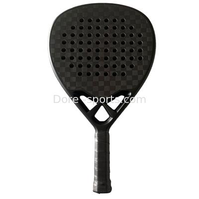 Custom Diamond Shape   Padel Racket  CarbonFiber 12k Padel Paddel Paddle Racket