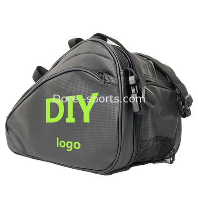 Factory Custom Large Capacity Portable Padel Tennis Racquet Bag Backpack