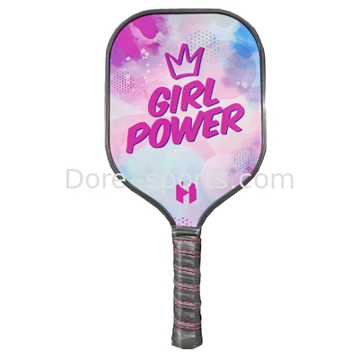 Children  Pickleball Paddle Textured Carbon  Polypropylene Honeycomb Core Pickleball Racket and Sandblasting Technology,