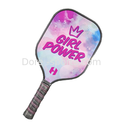 Children  Pickleball Paddle Textured Carbon  Polypropylene Honeycomb Core Pickleball Racket and Sandblasting Technology,