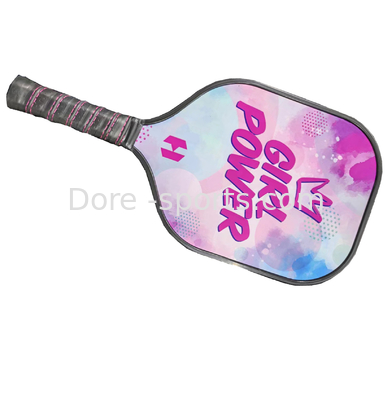 Children  Pickleball Paddle Textured Carbon  Polypropylene Honeycomb Core Pickleball Racket and Sandblasting Technology,