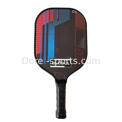 Children  Pickleball Paddle Textured Carbon  Polypropylene Honeycomb Core Pickleball Racket and Sandblasting Technology,