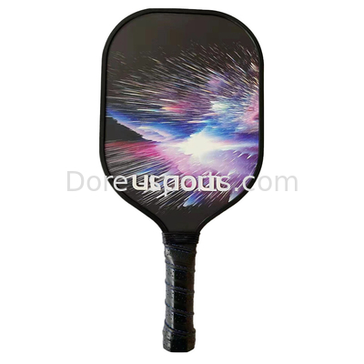Children  Pickleball Paddle Textured Carbon  Polypropylene Honeycomb Core Pickleball Racket and Sandblasting Technology,