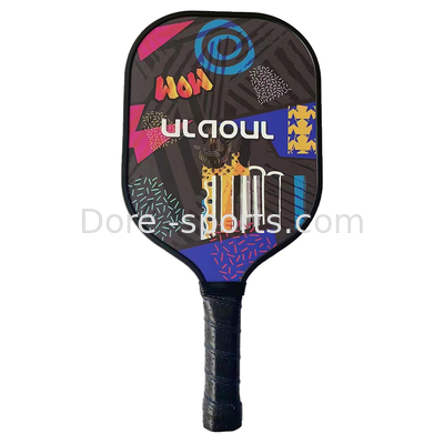 Children  Pickleball Paddle Textured Carbon  Polypropylene Honeycomb Core Pickleball Racket and Sandblasting Technology,