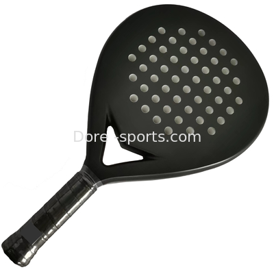 OEM Manufacturer Popular 3K 12K 18K Carbon Fiber Different Shape Custom Design Padel Rackets Padel Beach Rackets