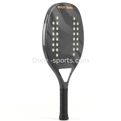 Quality Factory Hot Sales Racchette Carbon Fiber Beach Tennis Racket Paddle Padel Racket Beach Tennis For Play