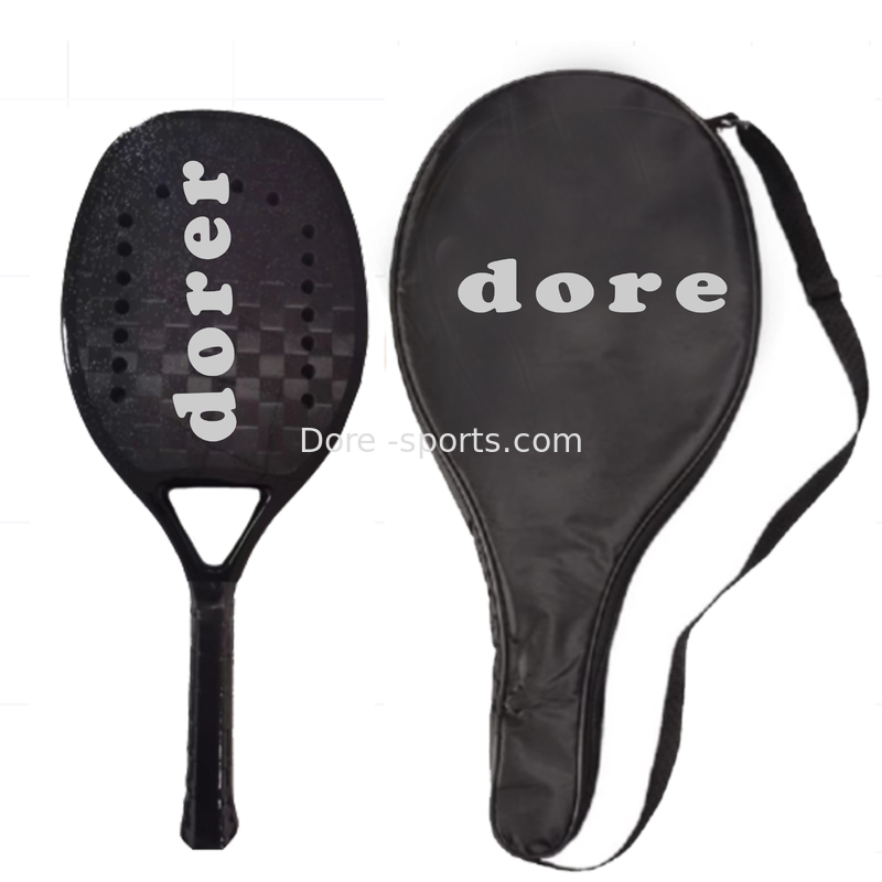 Custom 3k 12k 18k Hot Sales Racchette Carbon Fiber Beach Tennis Racket Paddle